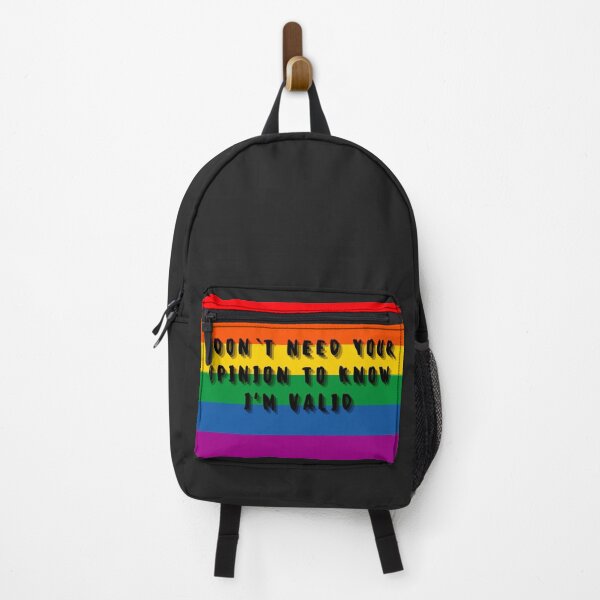 Item preview, I dont need your opinion to know im valid LGBTIQ pride designed and sold by UnderStore.
