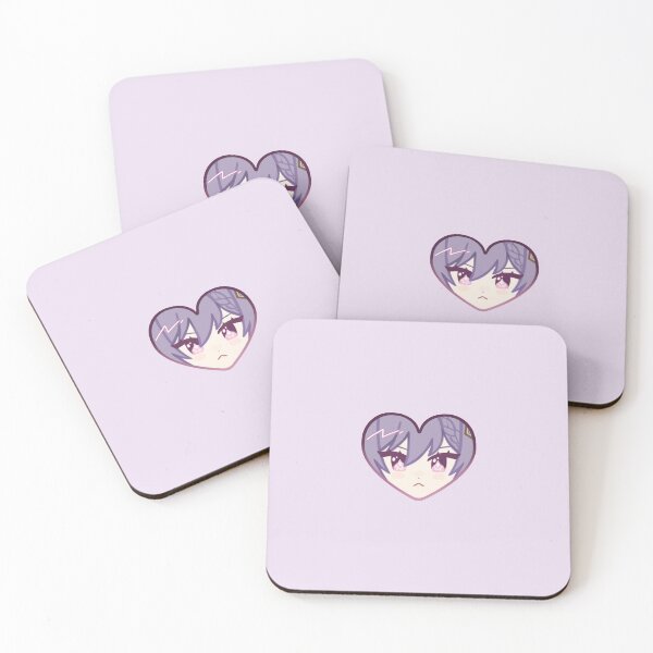 Item preview, Keqing ♥ Genshin Impact Heart designed and sold by peach-milq-tea.
