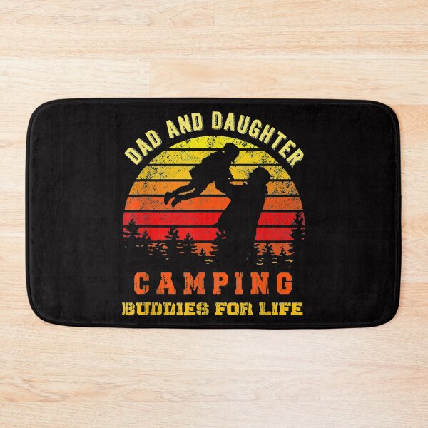 Item preview, Dad and Daughter Camping Buddies for Life Summer designed and sold by travellb.