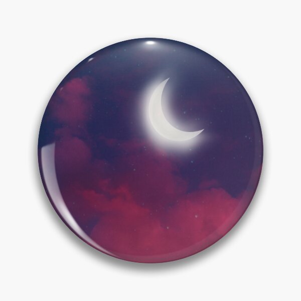Item preview, Red clouds with shiny Crescent designed and sold by Lhadjisdaname.