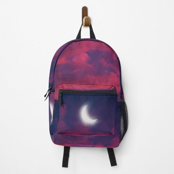 Item preview, Red clouds with shiny Crescent designed and sold by Lhadjisdaname.
