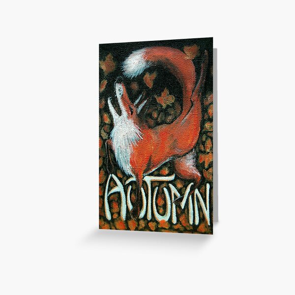 Galloping Greeting Card