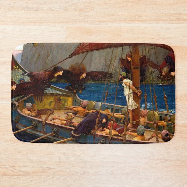 Item preview, Ulysses And The Sirens Painting By John William Waterhouse designed and sold by JDesigningMO.