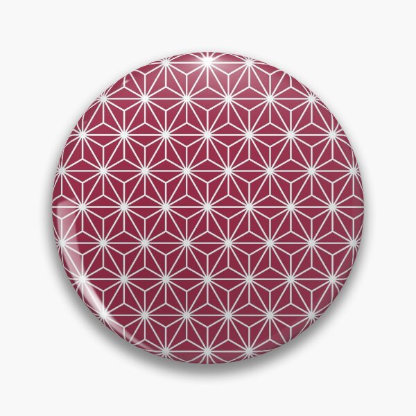 Item preview, Big Dip O'Ruby White Asanoha - Japanese Traditional Pattern designed and sold by KinitaDesign.