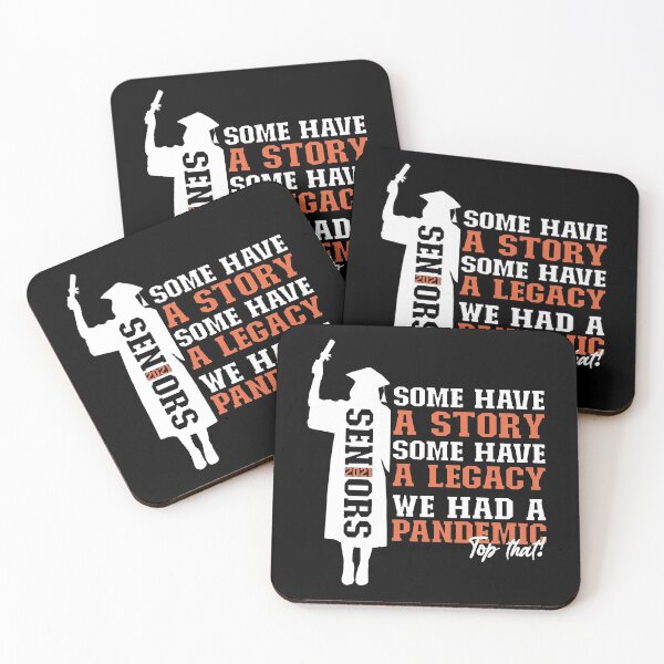 Item preview, Pandemic Graduation | White And Burnt Sienna Text Funny Graduation designed and sold by Estrytee.