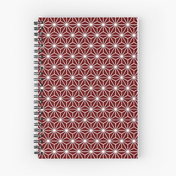Item preview, Red Blood RedWhite Asanoha - Japanese Traditional Pattern designed and sold by KinitaDesign.