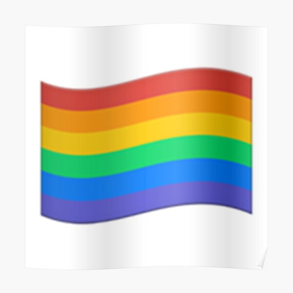 rainbow-flag-emoji-poster-by-amemestore-redbubble