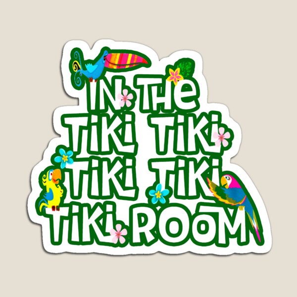 Item preview, WE ARE HANGING OUT IN THE TIKI ROOM  designed and sold by AirstreamHome.
