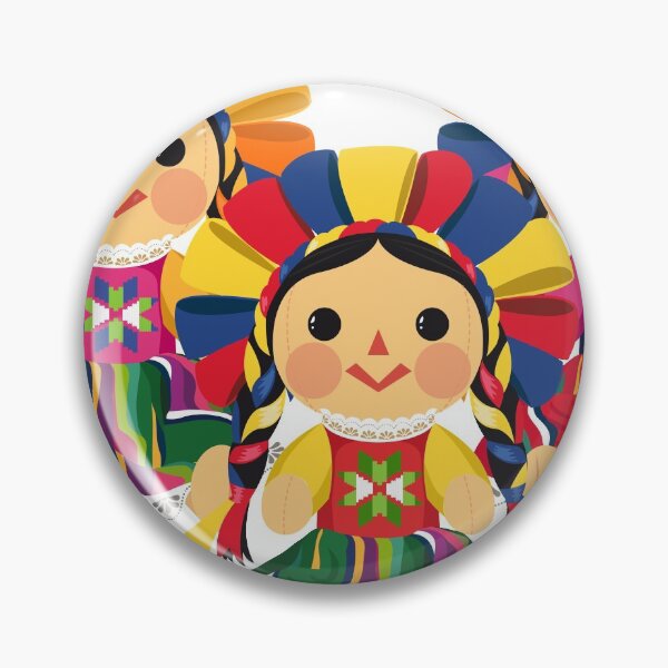 Item preview, Mexican Maria Dolls. Mexican Otomi Dolls. Traditional Mexican Rag Dolls designed and sold by Akbaly.