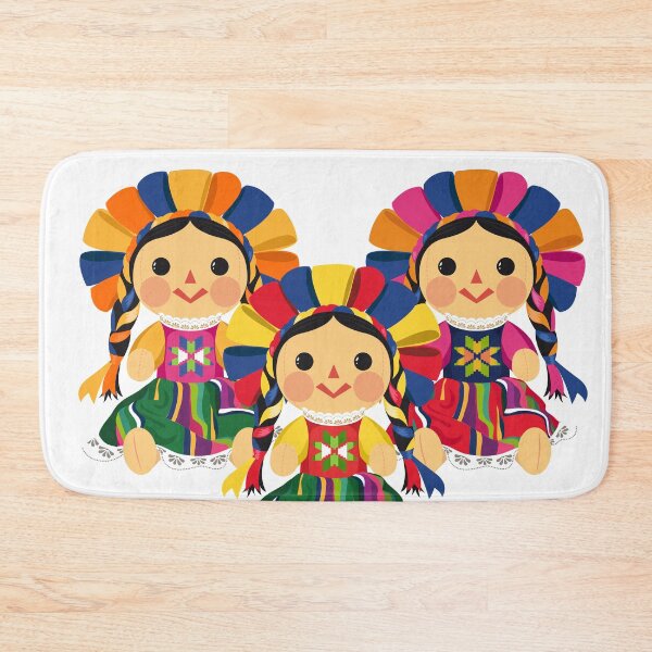 Item preview, Mexican Maria Dolls. Mexican Otomi Dolls. Traditional Mexican Rag Dolls designed and sold by Akbaly.