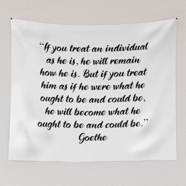 Item preview, Johann Wolfgang von Goethe Quotes designed and sold by 4ever-Undaunted.
