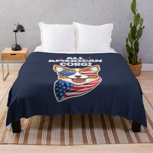 Item preview, All American Corgi 4th of July designed and sold by Uppercase Tees.