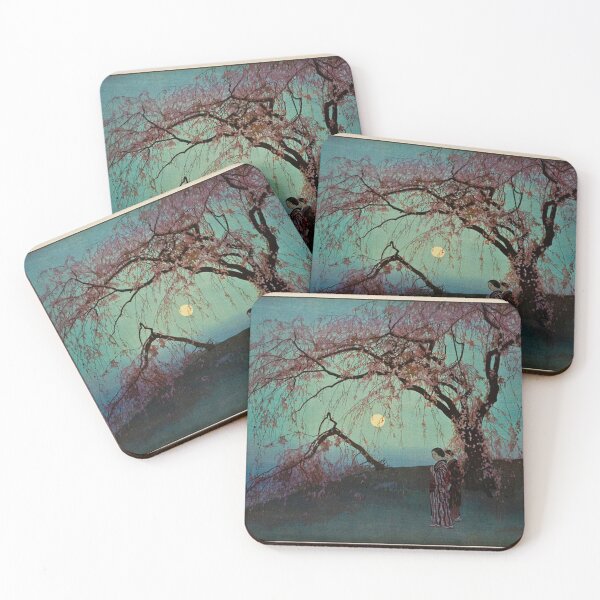 Item preview, Kumoi Zakura, by Hiroshi Yoshida designed and sold by JustContemplate.