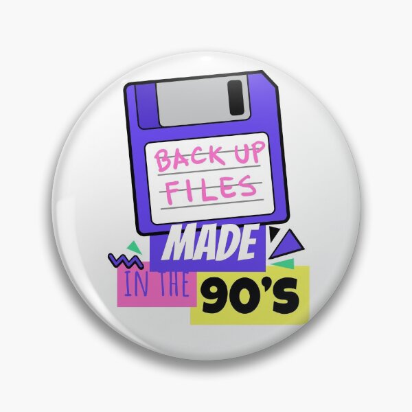 Item preview, Made In the 90's -  Old School Floppy Disk 90s Design -  designed and sold by onjcdesign.