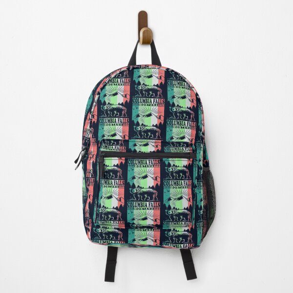 Item preview, Columbia Falls Montana Retro Mountain Bear designed and sold by Home-Spirit.