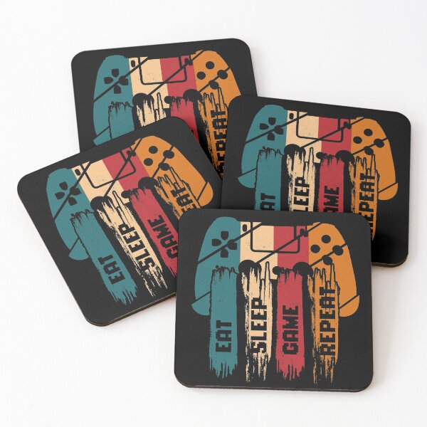 Item preview, eat sleep play repeat t shirt, vintage gamer t shirt   designed and sold by chris299.