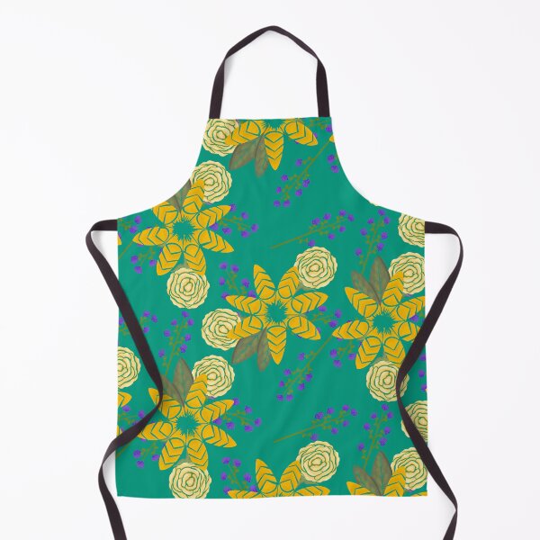 Artikelvorschau, Chevron Blumen (Petrol) entworfen und verkauft von AmberAzbell.