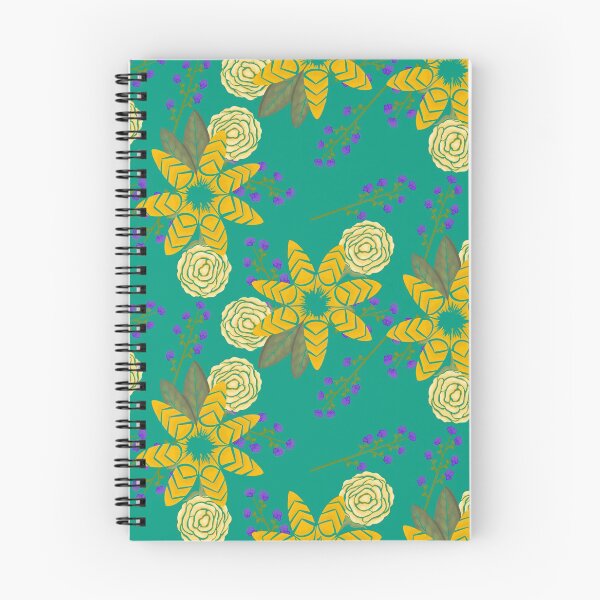 Item preview, Chevron floral (Teal) designed and sold by AmberAzbell.