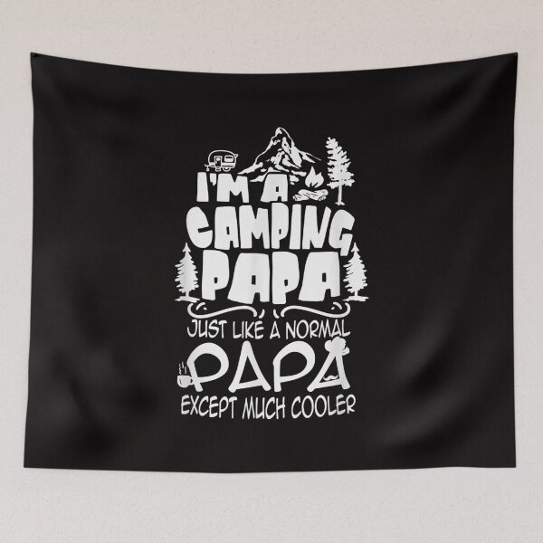 Item preview, Funny Camping Clothes Campfire Shirt I'm A Camping Papa Summer designed and sold by travellb.