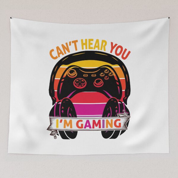 Item preview, can't hear you im gaming t shirt, vintage gamer t shirt designed and sold by chris299.