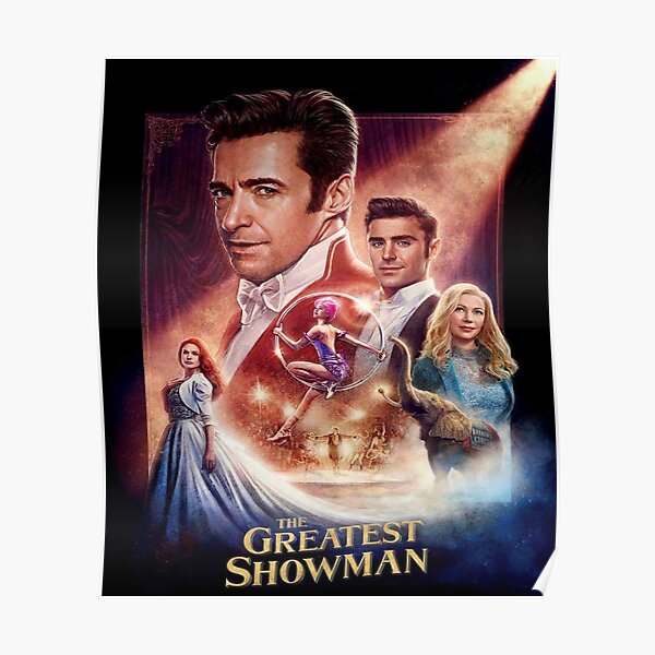 The Greatest Showman Poster Print Wall Hanging Film Musical Movie Gift Decor Art 