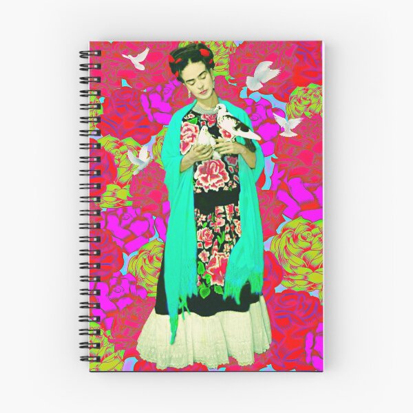 Item preview, Frida Kahlo with Doves designed and sold by FridaArtGallery.