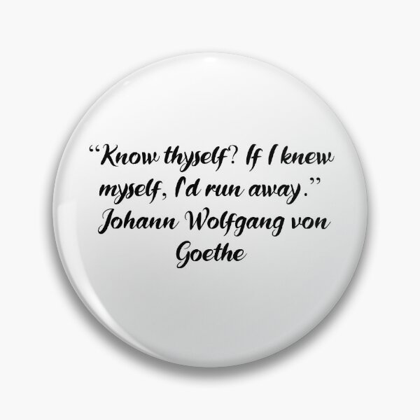 Item preview, Johann Wolfgang von Goethe Quotes designed and sold by 4ever-Undaunted.