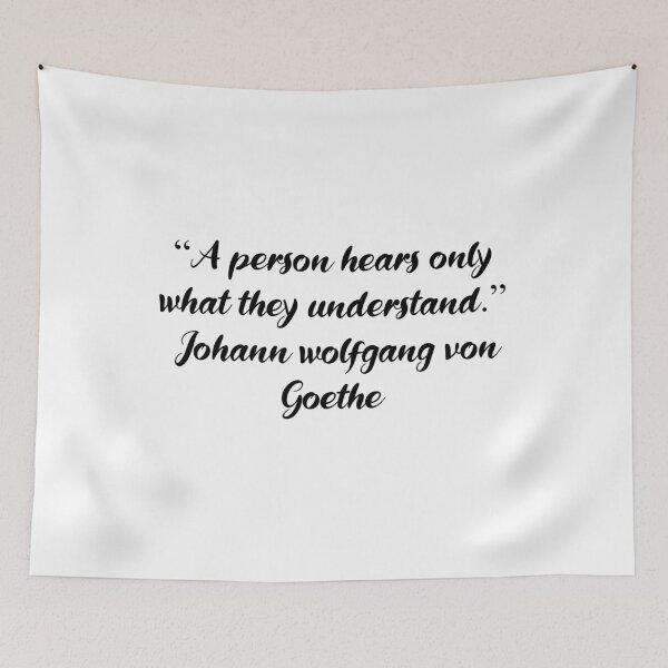 Item preview, Johann Wolfgang von Goethe Quotes designed and sold by 4ever-Undaunted.
