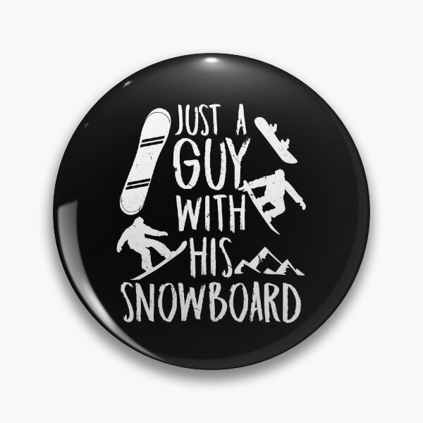 Item preview, Snowboarding Gift Just A Guy With His Snowboard designed and sold by Tom2468.