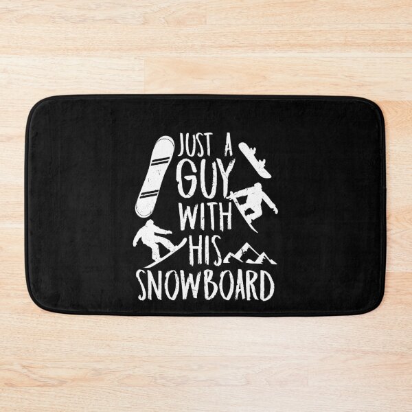 Item preview, Snowboarding Gift Just A Guy With His Snowboard designed and sold by Tom2468.