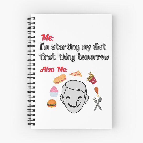 Item preview, My diet starts tomorrow designed and sold by Simonerich.