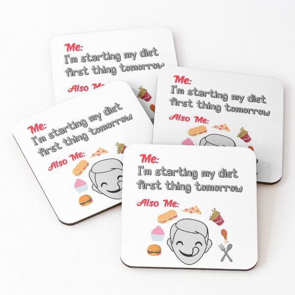 Item preview, My diet starts tomorrow designed and sold by Simonerich.