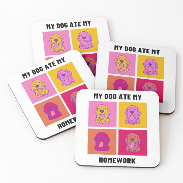 Item preview, My Dog Ate My Homework designed and sold by DoggiesNCoffee.