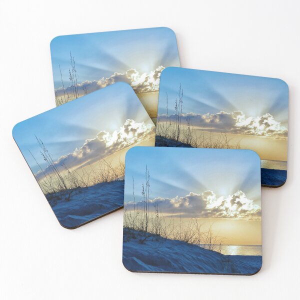 Item preview, Beautiful Sunrays at the Beach designed and sold by Lisa Herigon.