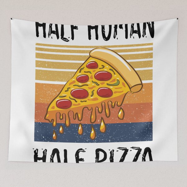 Item preview, Half Human Half Pizza designed and sold by darikamc.