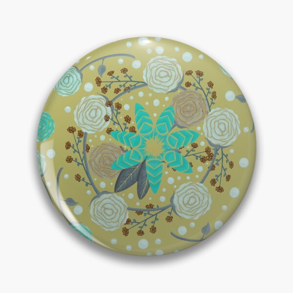 Aperçu de l'œuvre Bouquet de chevrons (turquoise) créée et vendue par AmberAzbell.