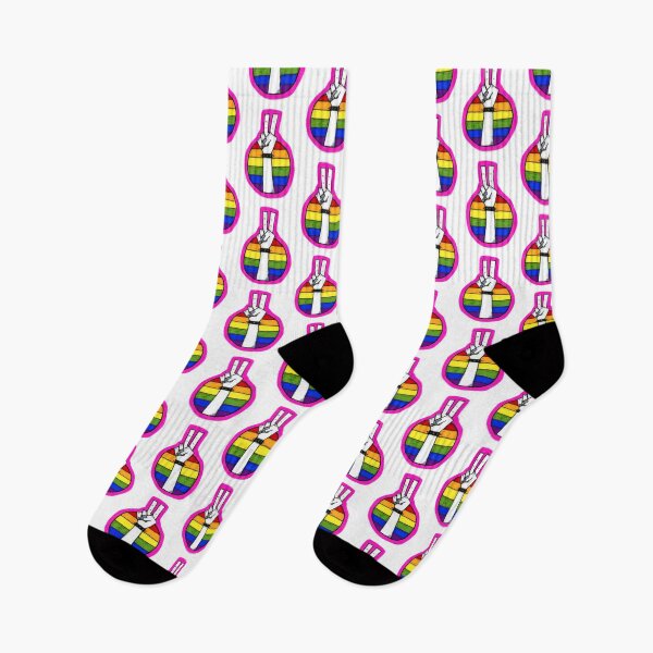 Item preview, Rainbow Peace designed and sold by ZtempleDoodles.
