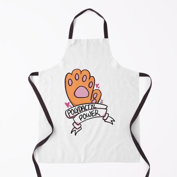 Item preview, POLYDACTYL POWER - orange designed and sold by laynedoll.