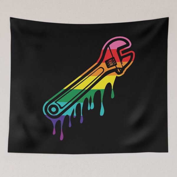 Item preview, PRIDE Adjustable Wrench designed and sold by IPRINT Clothing.