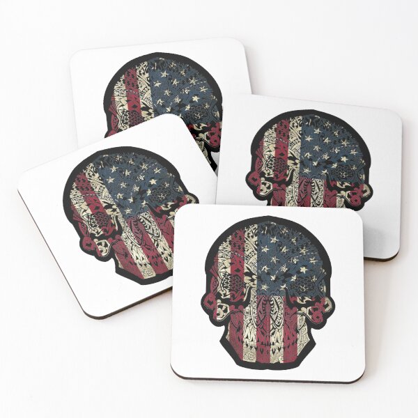 Item preview,  USA Skull Mandala  designed and sold by A-Dube-Thought.