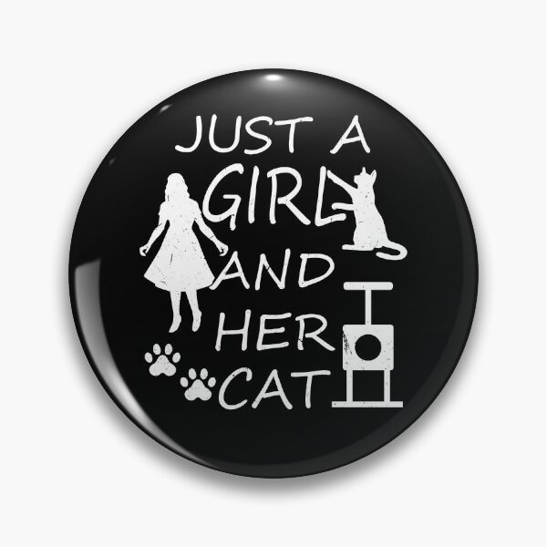 Item preview, Just A Girl And Her Cat Cat Mom Owner Apparel & Gifts designed and sold by Tom2468.
