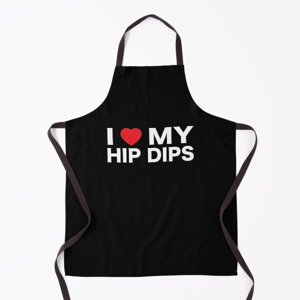 Item preview, I Love My Hip Dips - I Heart My Hip Dips - Body Positive designed and sold by TumbleTee.