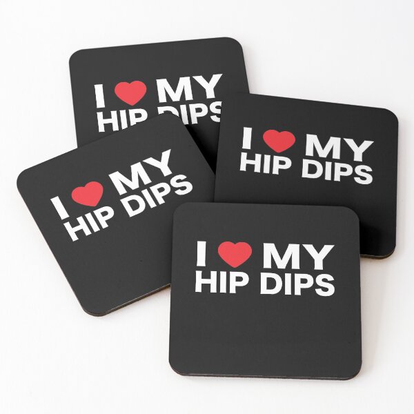 Item preview, I Love My Hip Dips - I Heart My Hip Dips - Body Positive designed and sold by TumbleTee.