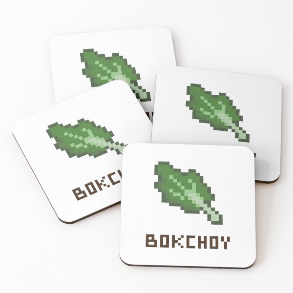 Item preview, Bokchoy Chinese Spinach Pixel Art designed and sold by AnnaYenardi.