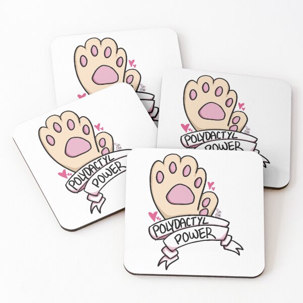 Item preview, POLYDACTYL POWER - beige designed and sold by laynedoll.