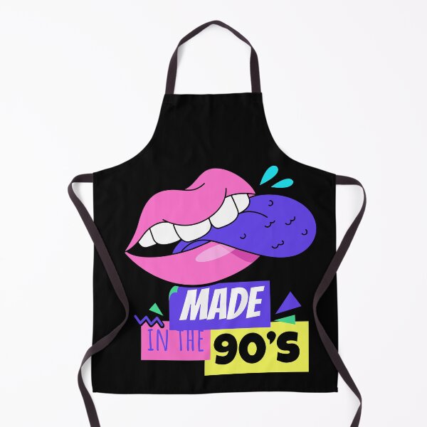 Item preview, Made In the 90's -  Old School lips 90s Design - smiley 90's designed and sold by onjcdesign.