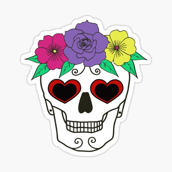 Free Free Flower Skull Svg 4 SVG PNG EPS DXF File