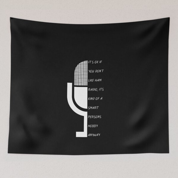 Item preview, Ham Radio design for Amateur Radio, half microphone It's OK if you don't like Ham Radio, its kind of a smart persons hobby anyway designed and sold by Click-Like.