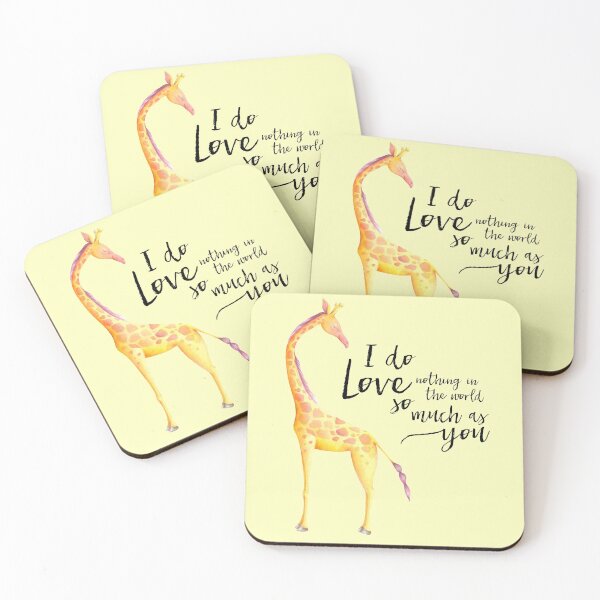 Item preview, Giraffe I do love nothing in the world so much as you designed and sold by lehnhattien.