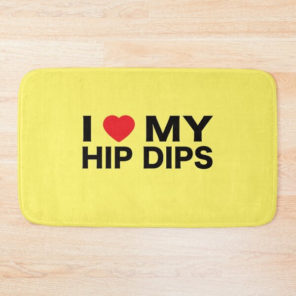 Item preview, I Love My Hip Dips - I Heart My Hip Dips - Body Positive designed and sold by TumbleTee.